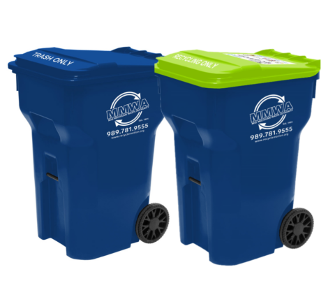 Recycling and Trash Carts | Mid Michigan Waste Authority